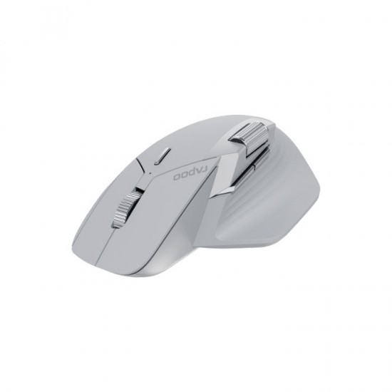 เมาส์ MOUSE Rapoo MT760 Multi-mode Wireless Optical Mouse Gray White (12300) สามารถออกใบกำกับภาษีได้