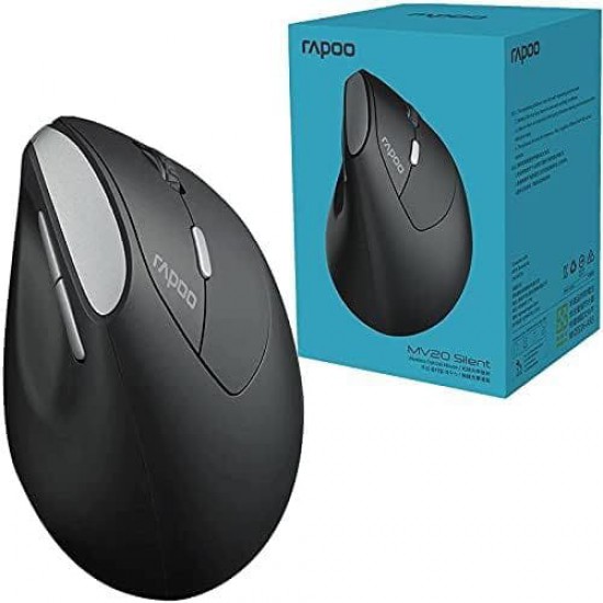 เมาส์ MOUSE Rapoo EV250 Silent Black Wireless Optical (13531) สามารถออกใบกำกับภาษีได้