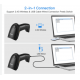 BARCODE SYSTEM Elit USB-BC2 USB Wireless Barcode Scanner Black