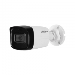 CCTV ANALOG CAM DAHUA DH-HAC-HFW1200TLP-A 3.6mm 2MP IR Bullet Camera HDCVI IR80 IP67 Built-in Microphone