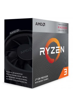 CPU AMD RyZen3 3200G (3.6/4.0 GHz.)AM4 4Core,4Thread 6Mb Cache/Radeon Vega 8 Graphics