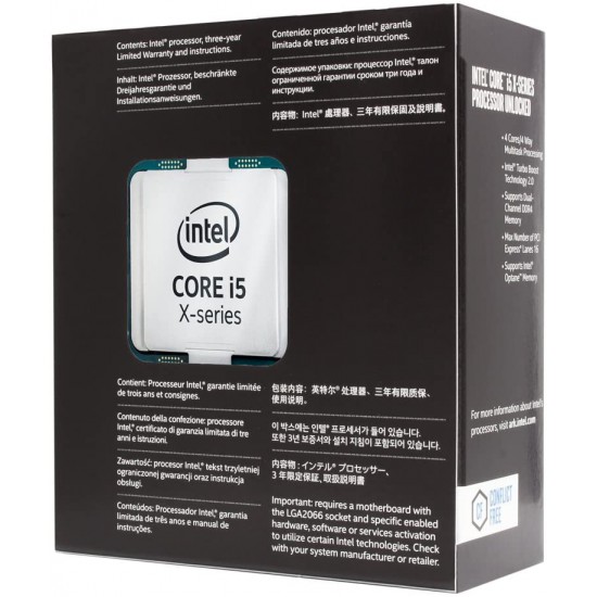 CPU INTEL CORE i5-7640X (4.0 GHz ,6Mb LGA2066) X-Series