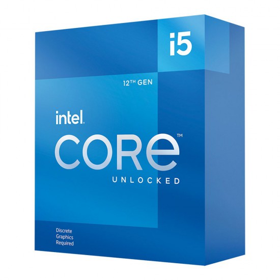 CPU INTEL CORE i5-12600KF (3.70 GHz,20Mb Cache,LGA1700)Unlocked,No Graphics