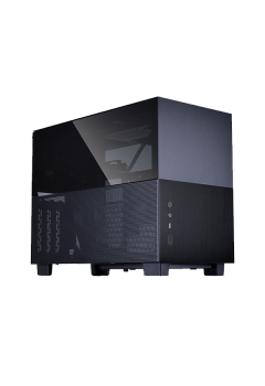 (CASE) LIAN LI Q58X4 Black Mini-ITX Aluminum