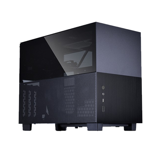 (CASE) LIAN LI Q58X4 Black Mini-ITX Aluminum