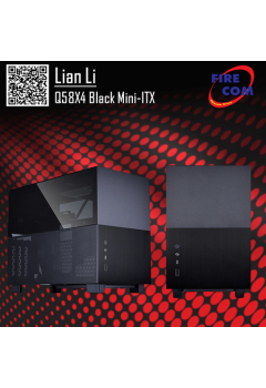 (CASE) LIAN LI Q58X4 Black Mini-ITX Aluminum