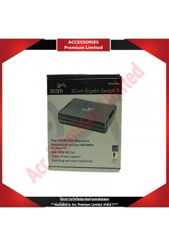 (สินค้าล้างสต๊อก) SWITCH HUB 3COM 5 Port 10/100/1000 3CGSU05