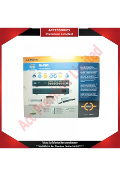 (สินค้าล้างสต๊อก) SWITCH HUB Linksys 16 Port 10/100 SR216