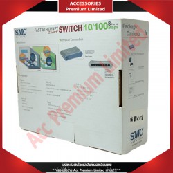 (สินค้าล้างสต๊อก) SWITCH HUB SMC 8 Port SMCFS8 10/100