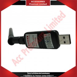 (สินค้าล้างสต๊อก) W-LAN Tactio USB Wireless 54Mbps wite 8dBi Antenna LAXO-US54