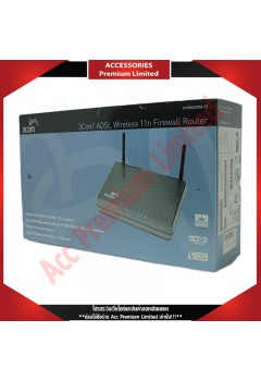 (สินค้าล้างสต๊อก) ADSL system wireless11n+4Port 3COM model 3crwdr300a-73