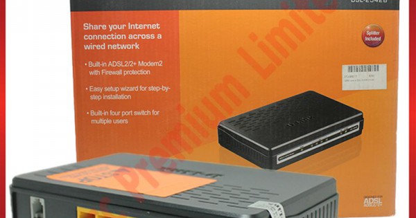(สินค้าล้างสต๊อก) ADSL system DSL-2542B D-Line