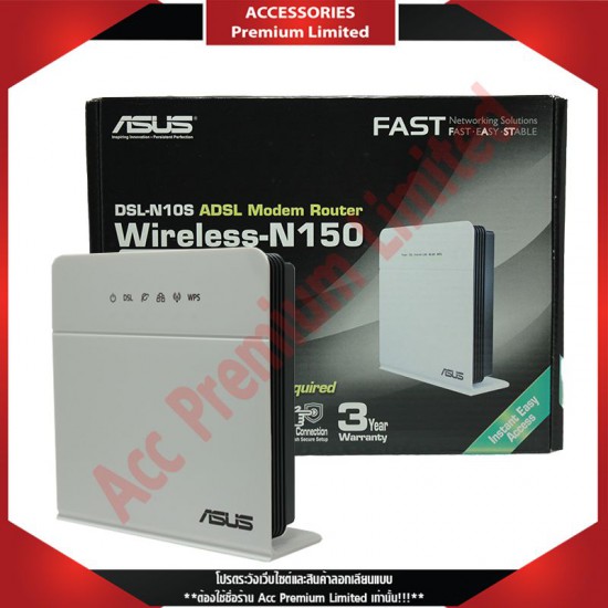 (สินค้าล้างสต๊อก) ADSL svslem Asus DSL-N105 Wirelcss