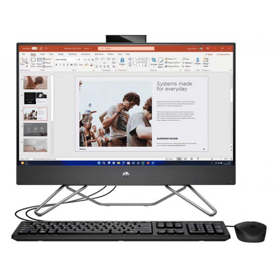 AIO HP PRO 205 G8 (9E807PT#AKL) ลงโปรแกรมพร้อมใช้งาน/สามารถออกใบกำกับภาษีได้