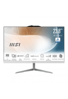 All in One PC MSI Modern AM242 1M-1436TH White ลงโปรแกรมพร้อมใช้งาน/สามารถออกใบกำกับภาษีได้