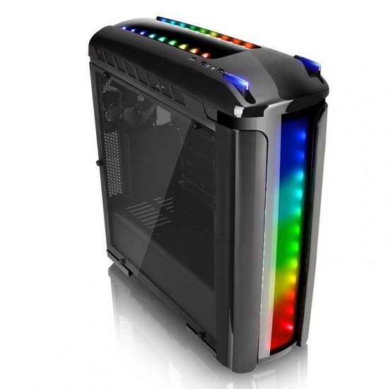 เคสคอมพิวเตอร์ CASE ThermalTake Versa N22 RGB Black (FN722)CAS4 สามารถออกใบกำกับภาษีได้