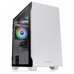 เคสคอมพิวเตอร์ CASE ThermalTake S100 TG Snow Edition Tempered Glass (FN978)CAS3 สามารถออกใบกำกับภาษีได้