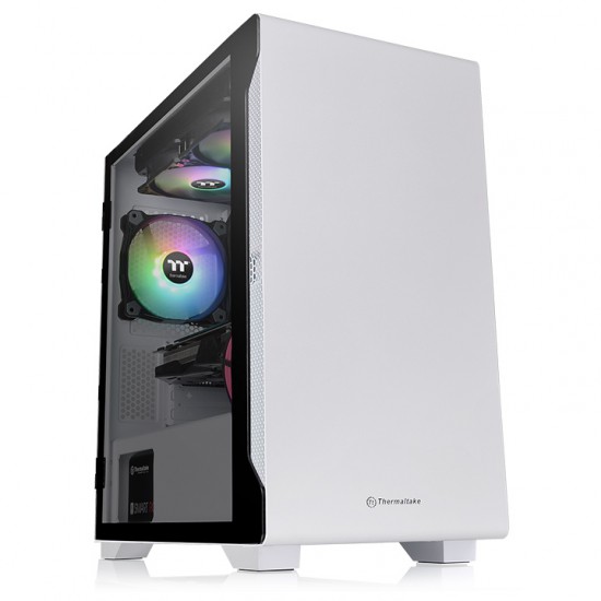 เคสคอมพิวเตอร์ CASE ThermalTake S100 TG Snow Edition Tempered Glass (FN978)CAS3 สามารถออกใบกำกับภาษีได้