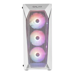 เคสคอมพิวเตอร์ CASE Galax Revolution-05 RGB White Mid Tower  Tempered Glass (FN1022) สามารถออกใบกำกับภาษีได้