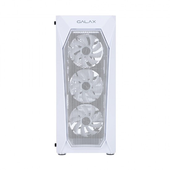 เคสคอมพิวเตอร์ CASE Galax Revolution-05 RGB White Mid Tower  Tempered Glass (FN1022) สามารถออกใบกำกับภาษีได้