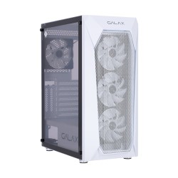 เคสคอมพิวเตอร์ CASE Galax Revolution-05 RGB White Mid Tower  Tempered Glass (FN1022) สามารถออกใบกำกับภาษีได้