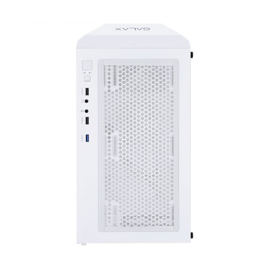 เคสคอมพิวเตอร์ CASE Galax Revolution-05 RGB White Mid Tower  Tempered Glass (FN1022) สามารถออกใบกำกับภาษีได้