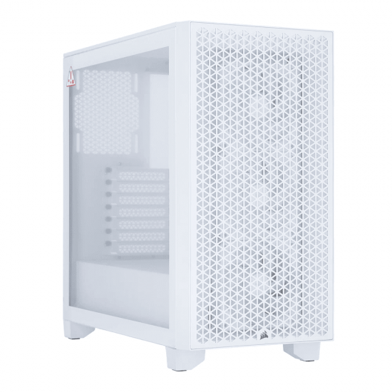 เคสคอมพิวเตอร์ CASE Corsair 3000D RGB Airflow (White) ATX (CC-9011256-WW) สามารถออกใบกำกับภาษีได้