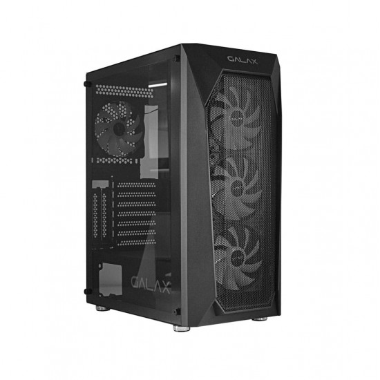 เคสคอมพิวเตอร์ CASE Galax Revolution-05 RGB Black Mid Tower  Tempered Glass (FN1059) สามารถออกใบกำกับภาษีได้