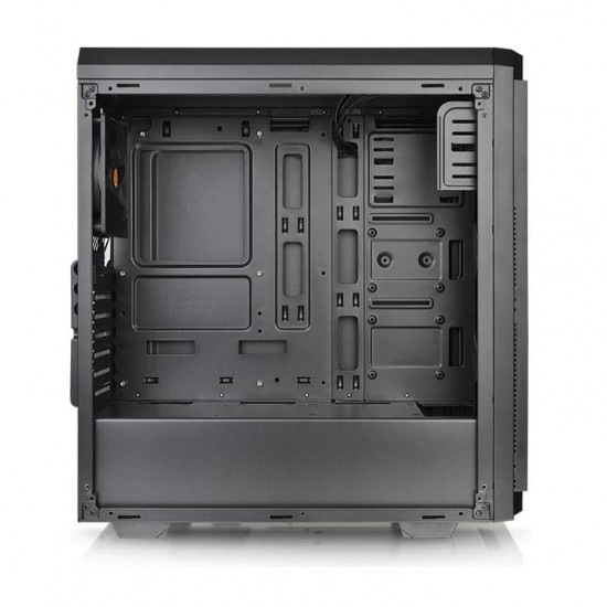 เคสคอมพิวเตอร์ CASE Thermaltake Mid Tower V100 (Black) Fan x1 CA-1K7-00M1WN-00 (FN1062) สามารถออกใบกำกับภาษีได้