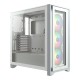 เคสคอมพิวเตอร์ CASE Corsair iCUE 4000X RGB Tempered Glass (White) CC-9011205-WW สามารถออกใบกำกับภาษีได้