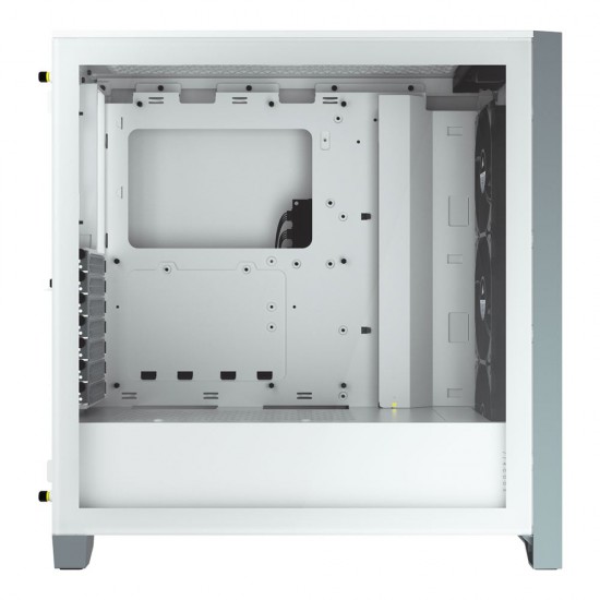 เคสคอมพิวเตอร์ CASE Corsair iCUE 4000X RGB Tempered Glass (White) CC-9011205-WW สามารถออกใบกำกับภาษีได้