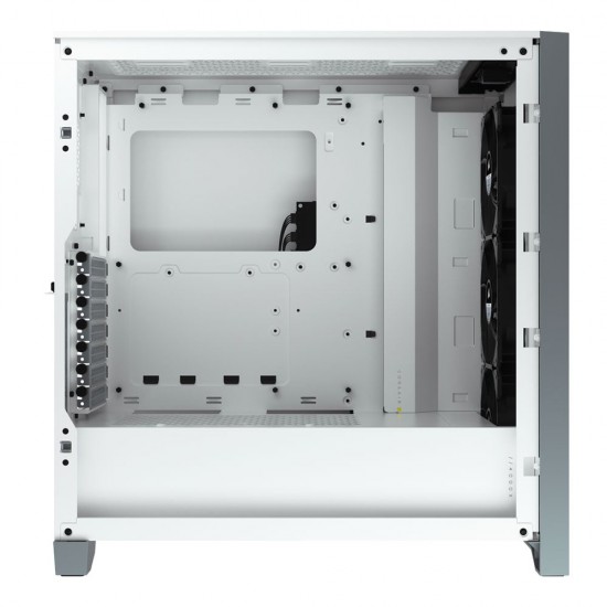 เคสคอมพิวเตอร์ CASE Corsair iCUE 4000X RGB Tempered Glass (White) CC-9011205-WW สามารถออกใบกำกับภาษีได้