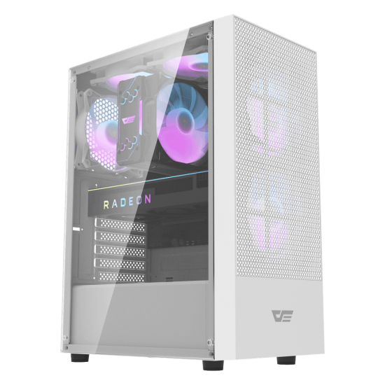 เคสคอมพิวเตอร์ CASE Darkflash A290 (White) Dexterous ATX PC Case With 3 Fans (FN1068) สามารถออกใบกำกับภาษีได้