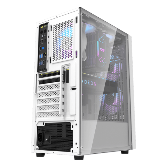 เคสคอมพิวเตอร์ CASE Darkflash A290 (White) Dexterous ATX PC Case With 3 Fans (FN1068) สามารถออกใบกำกับภาษีได้