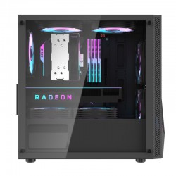 เคสคอมพิวเตอร์ CASE Darkflash AL390 (Black) Dexterous M-ATX PC Case (FN1069) สามารถออกใบกำกับภาษีได้