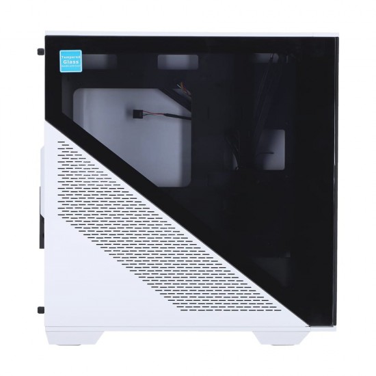 เคสคอมพิวเตอร์ CASE Thermaltake Divider 170 TG ARGB CA-1S4-00S6WN-00 Snow/White(FN1071) สามารถออกใบกำกับภาษีได้