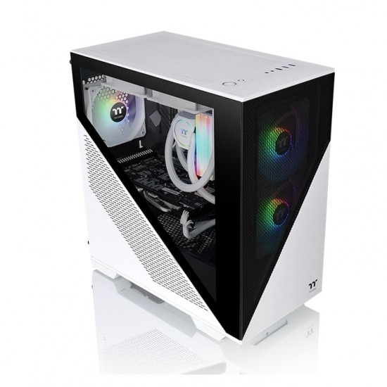 เคสคอมพิวเตอร์ CASE Thermaltake Divider 170 TG ARGB CA-1S4-00S6WN-00 Snow/White(FN1071) สามารถออกใบกำกับภาษีได้