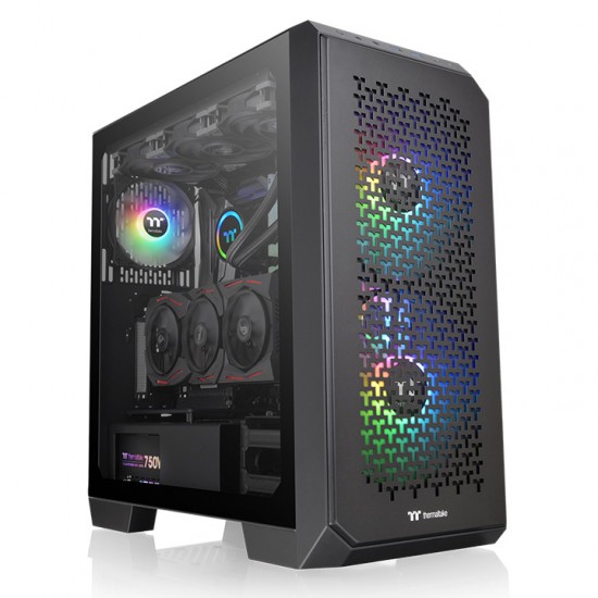 เคสคอมพิวเตอร์ CASE Thermaltake View 300 MX CA-1P6-00M1WN-00 Black (FN1072) สามารถออกใบกำกับภาษีได้