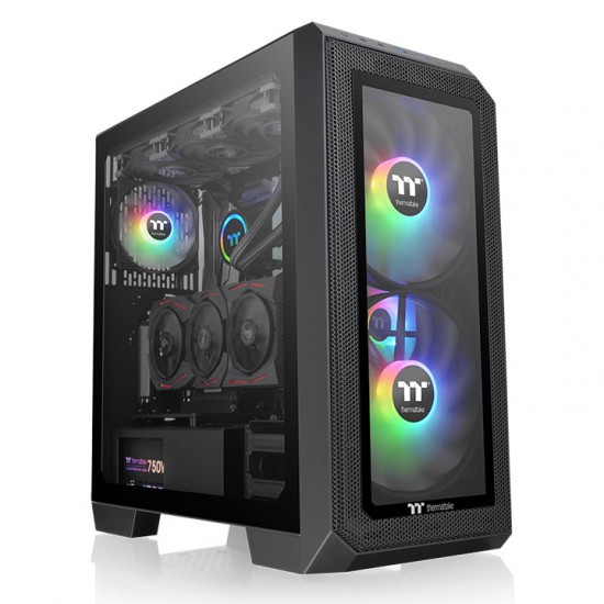 เคสคอมพิวเตอร์ CASE Thermaltake View 300 MX CA-1P6-00M1WN-00 Black (FN1072) สามารถออกใบกำกับภาษีได้