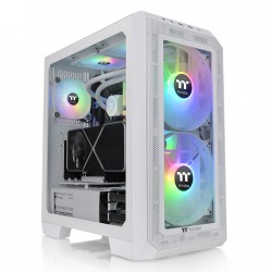 เคสคอมพิวเตอร์ CASE Thermaltake View 300 MX CA-1P6-00M6WN-00 Snow/White (FN1073) สามารถออกใบกำกับภาษีได้