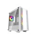เคสคอมพิวเตอร์ CASE Deepcool CC360 White ARGB Tempered Glass mATX สามารถออกใบกำกับภาษีได้