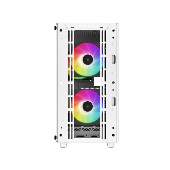 เคสคอมพิวเตอร์ CASE Deepcool CC360 White ARGB Tempered Glass mATX สามารถออกใบกำกับภาษีได้