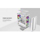 เคสคอมพิวเตอร์ CASE Deepcool CC360 White ARGB Tempered Glass mATX สามารถออกใบกำกับภาษีได้
