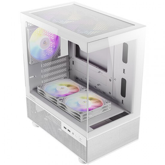 เคสคอมพิวเตอร์ Case Antec CX200M RGB Elite White Micro,ITX (FN1084) สามารถออกใบกำกับภาษีได้