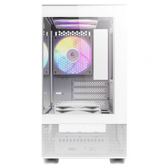 เคสคอมพิวเตอร์ Case Antec CX200M RGB Elite White Micro,ITX (FN1084) สามารถออกใบกำกับภาษีได้