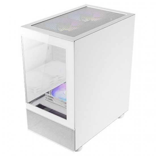 เคสคอมพิวเตอร์ Case Antec CX200M RGB Elite White Micro,ITX (FN1084) สามารถออกใบกำกับภาษีได้