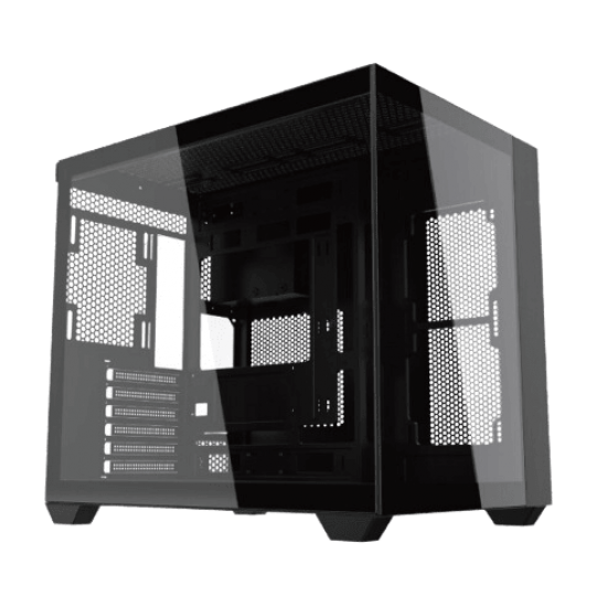 เคสคอมพิวเตอร์ CASE Cooler Master CD600 Black Mid Tower ARGB (CD600-KHNN-S00) สามารถออกใบกำกับภาษีได้