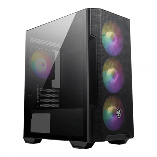 เคสคอมพิวเตอร์ CASE MSI MAG FORGE M100R (BLACK) (MICRO-ATX)(FN1089) สามารถออกใบกำกับภาษีได้