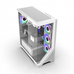 เคสคอมพิวเตอร์ CASE Plenty AR17 White ARGB Fan x 4 (PLAR17WHT441Y)(FN1093) สามารถออกใบกำกับภาษีได้