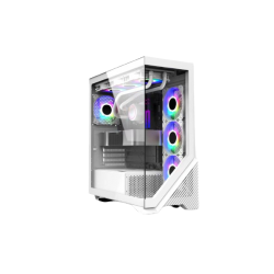 เคสคอมพิวเตอร์ CASE Plenty AR17 White ARGB Fan x 4 (PLAR17WHT441Y)(FN1093) สามารถออกใบกำกับภาษีได้
